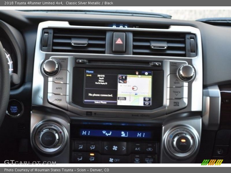 Classic Silver Metallic / Black 2018 Toyota 4Runner Limited 4x4