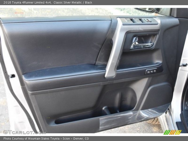 Classic Silver Metallic / Black 2018 Toyota 4Runner Limited 4x4