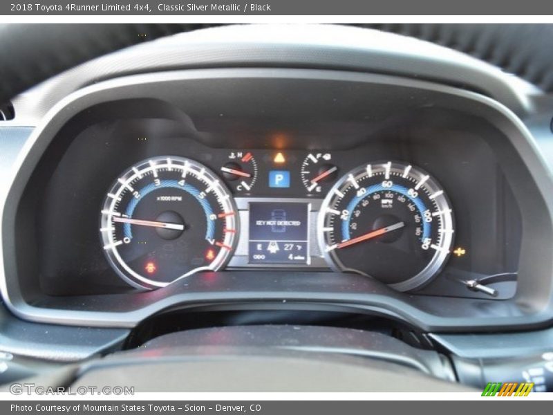 Classic Silver Metallic / Black 2018 Toyota 4Runner Limited 4x4