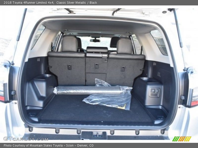 Classic Silver Metallic / Black 2018 Toyota 4Runner Limited 4x4