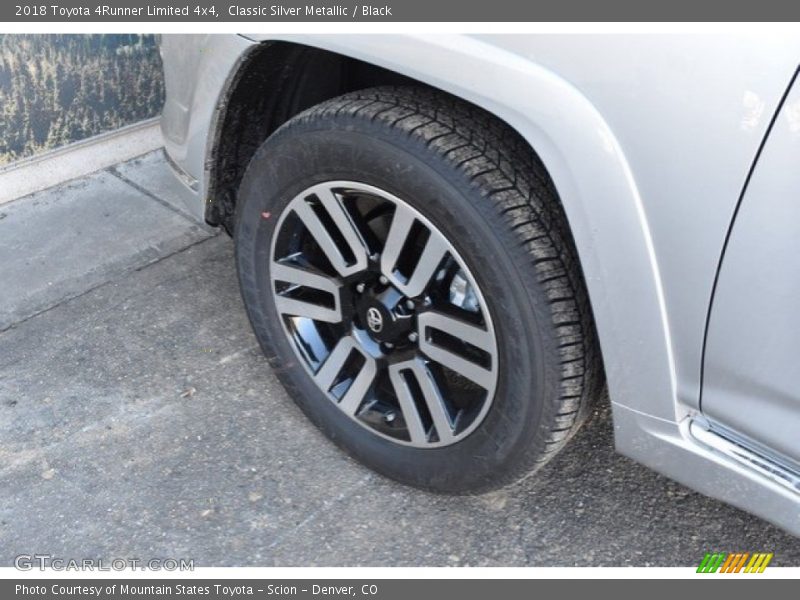 Classic Silver Metallic / Black 2018 Toyota 4Runner Limited 4x4