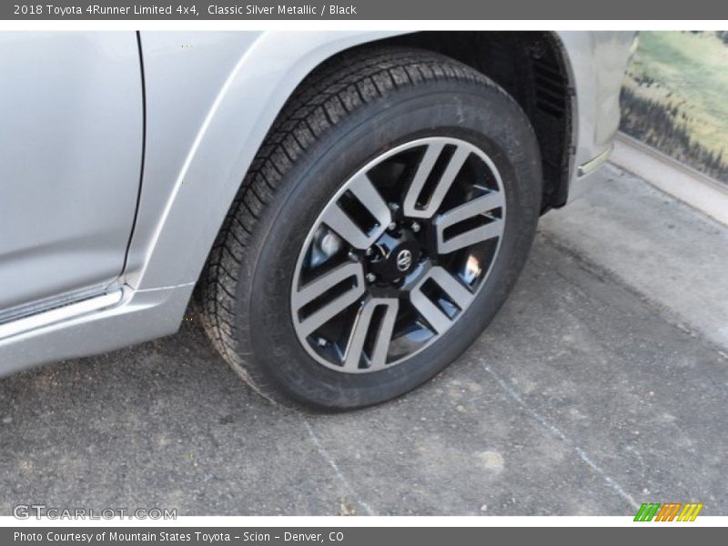 Classic Silver Metallic / Black 2018 Toyota 4Runner Limited 4x4