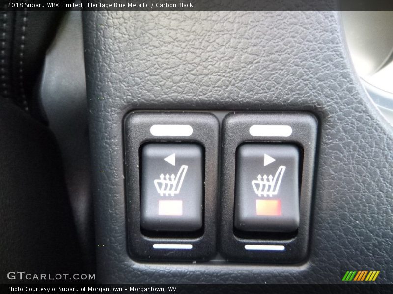 Heritage Blue Metallic / Carbon Black 2018 Subaru WRX Limited
