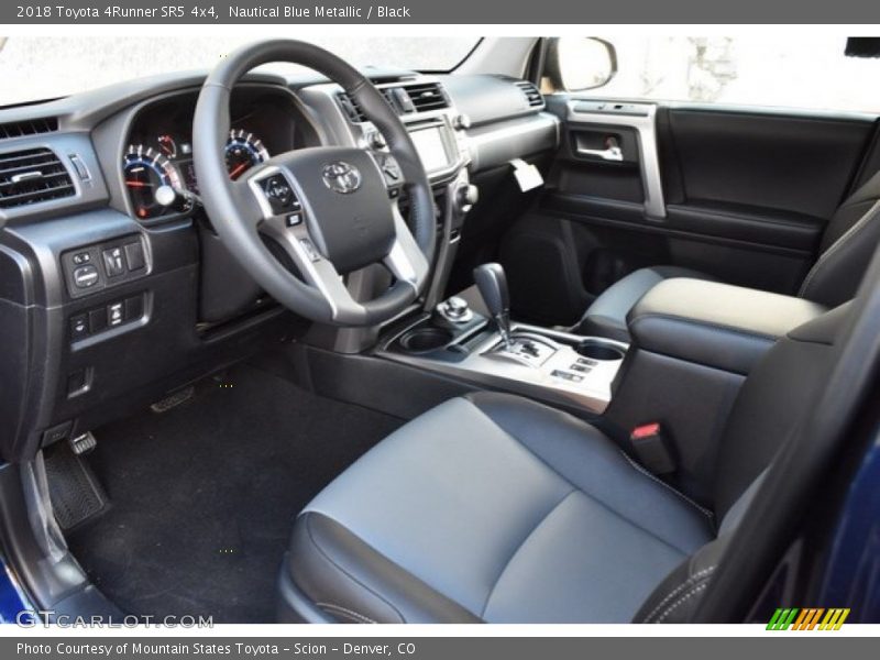 Nautical Blue Metallic / Black 2018 Toyota 4Runner SR5 4x4