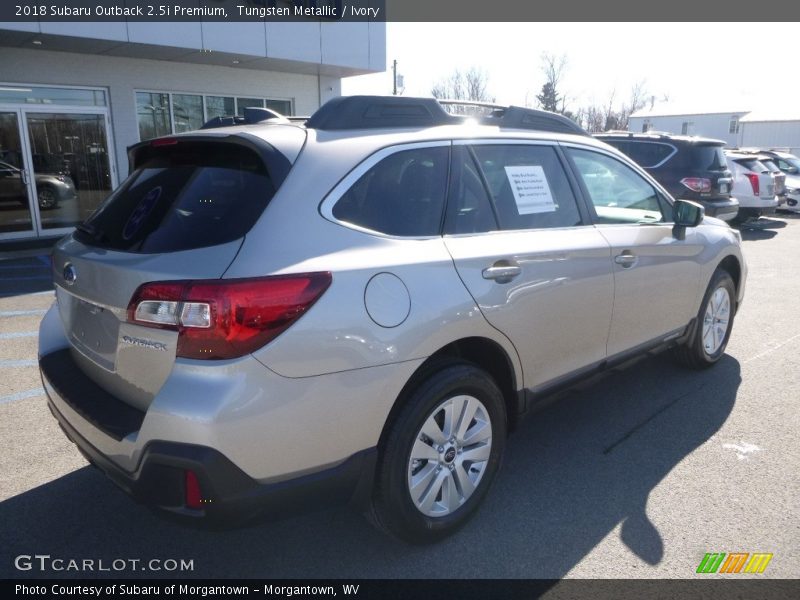 Tungsten Metallic / Ivory 2018 Subaru Outback 2.5i Premium