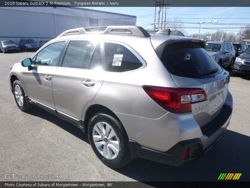 Tungsten Metallic / Ivory 2018 Subaru Outback 2.5i Premium