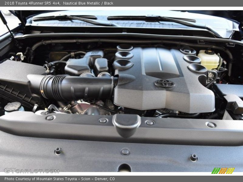 Nautical Blue Metallic / Black 2018 Toyota 4Runner SR5 4x4