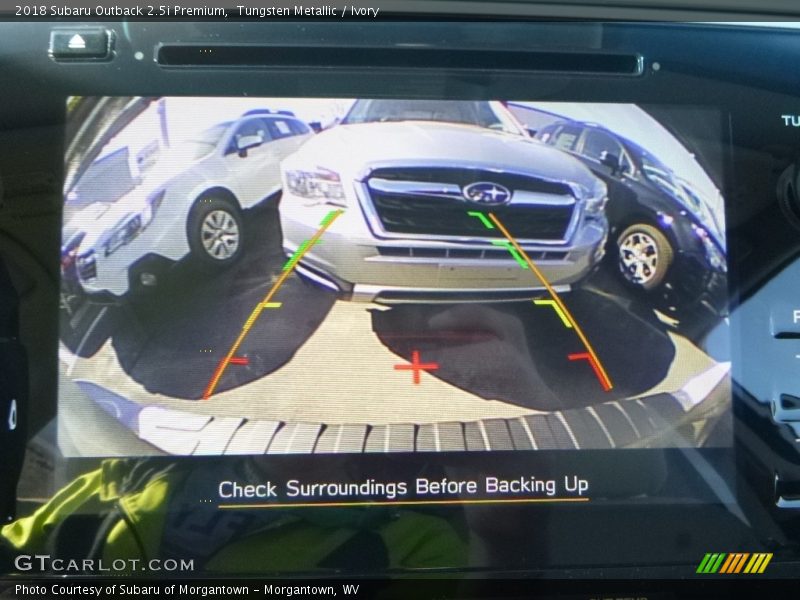 Tungsten Metallic / Ivory 2018 Subaru Outback 2.5i Premium