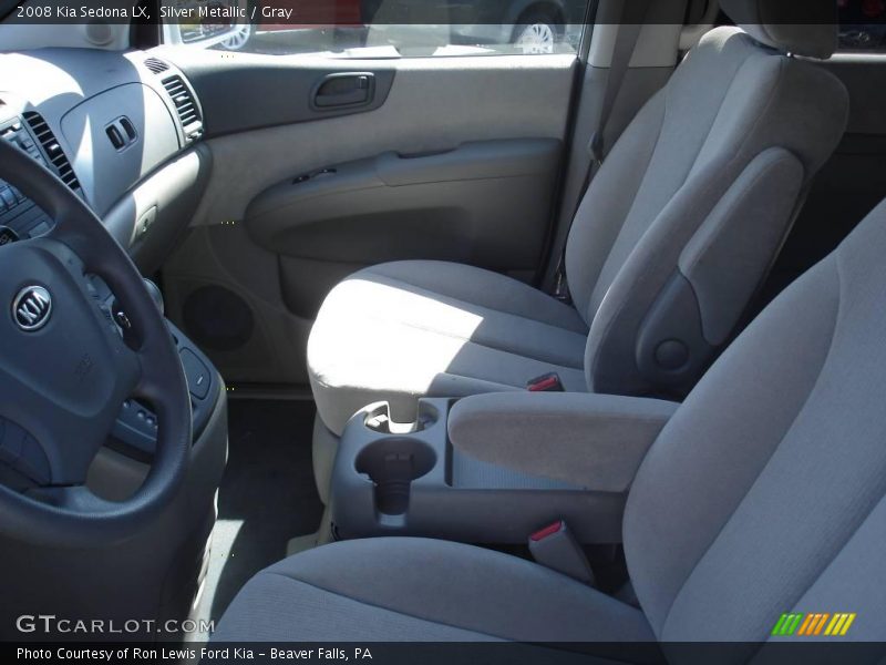 Silver Metallic / Gray 2008 Kia Sedona LX