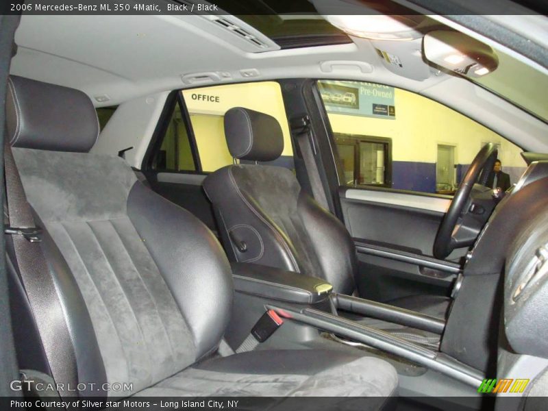Black / Black 2006 Mercedes-Benz ML 350 4Matic