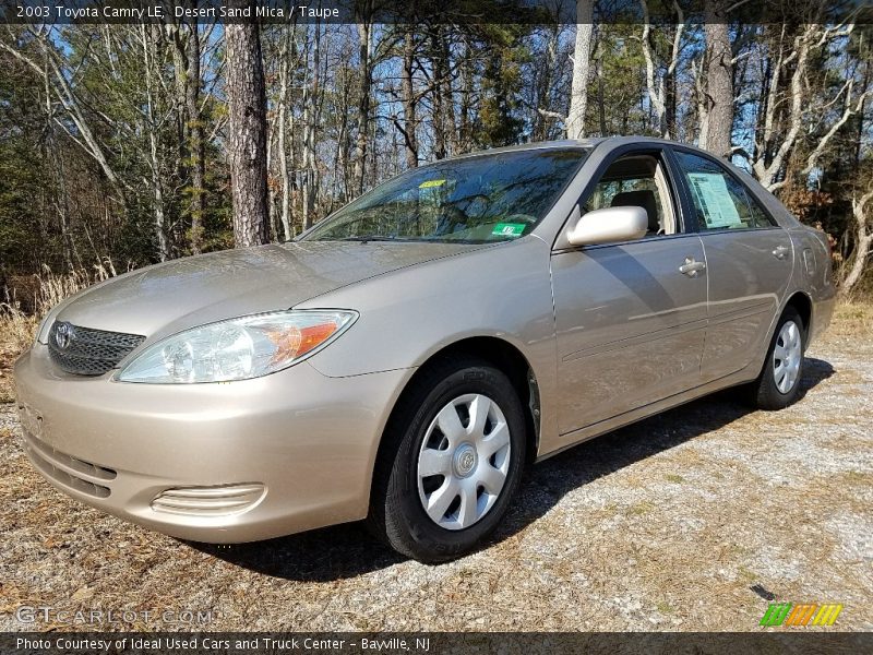 Desert Sand Mica / Taupe 2003 Toyota Camry LE