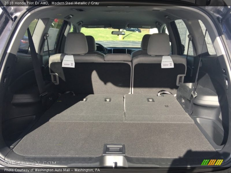 Modern Steel Metallic / Gray 2018 Honda Pilot EX AWD