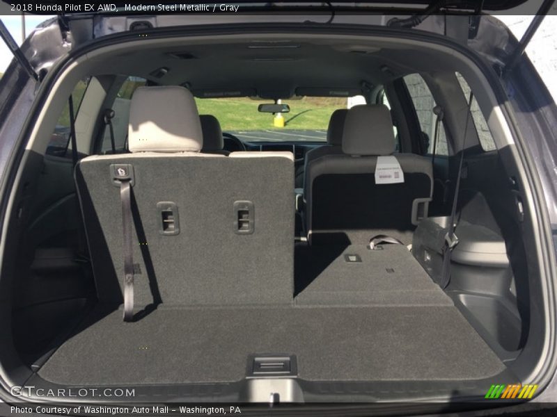 Modern Steel Metallic / Gray 2018 Honda Pilot EX AWD