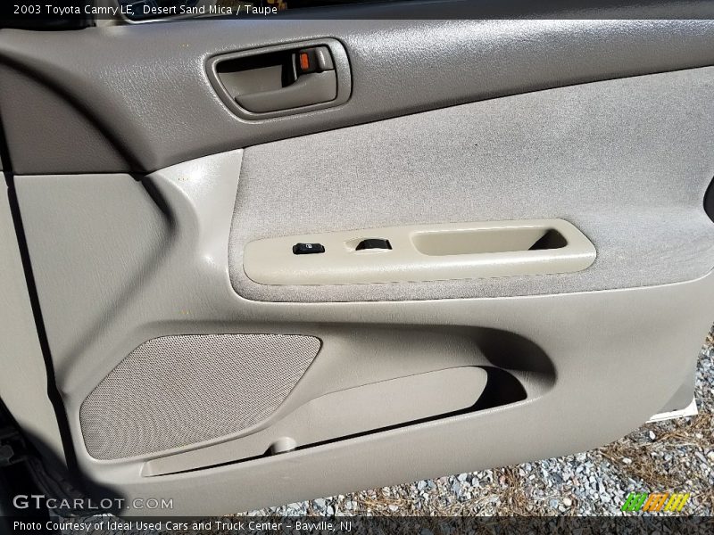 Desert Sand Mica / Taupe 2003 Toyota Camry LE