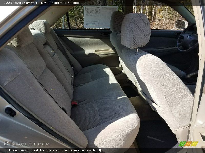 Desert Sand Mica / Taupe 2003 Toyota Camry LE