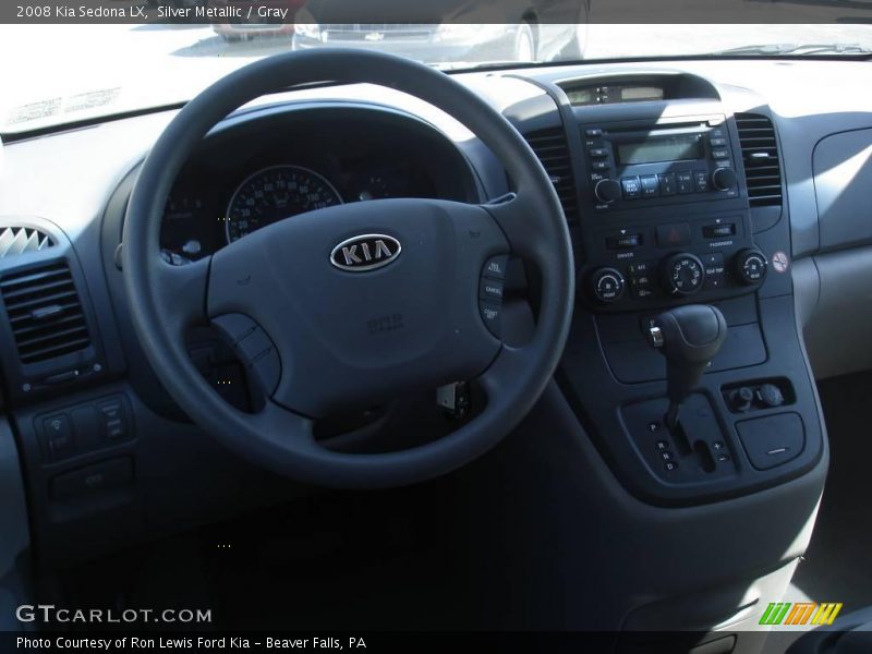 Silver Metallic / Gray 2008 Kia Sedona LX
