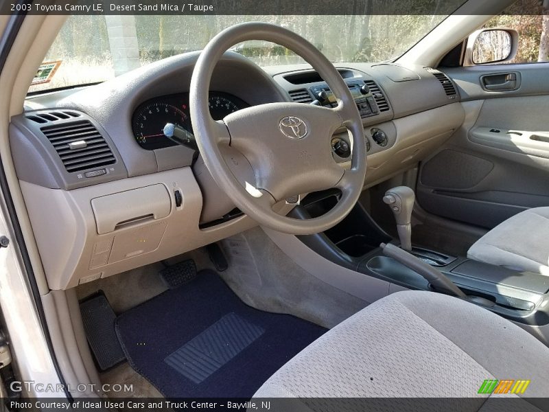 Desert Sand Mica / Taupe 2003 Toyota Camry LE