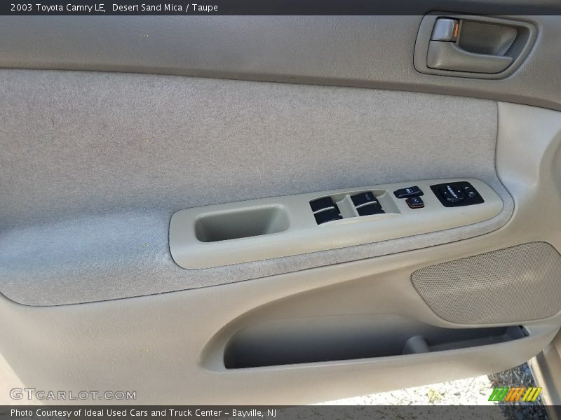 Desert Sand Mica / Taupe 2003 Toyota Camry LE