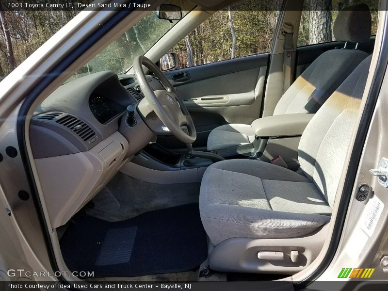 Desert Sand Mica / Taupe 2003 Toyota Camry LE