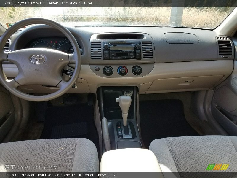 Desert Sand Mica / Taupe 2003 Toyota Camry LE