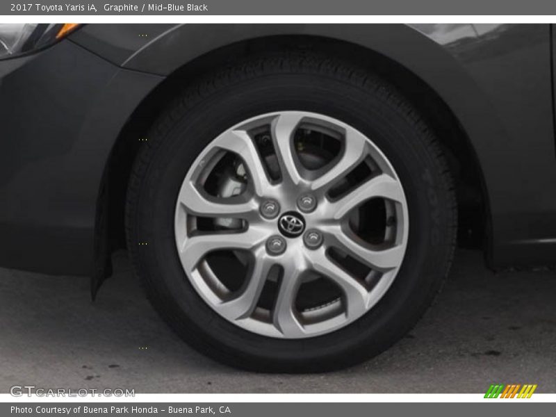 Graphite / Mid-Blue Black 2017 Toyota Yaris iA