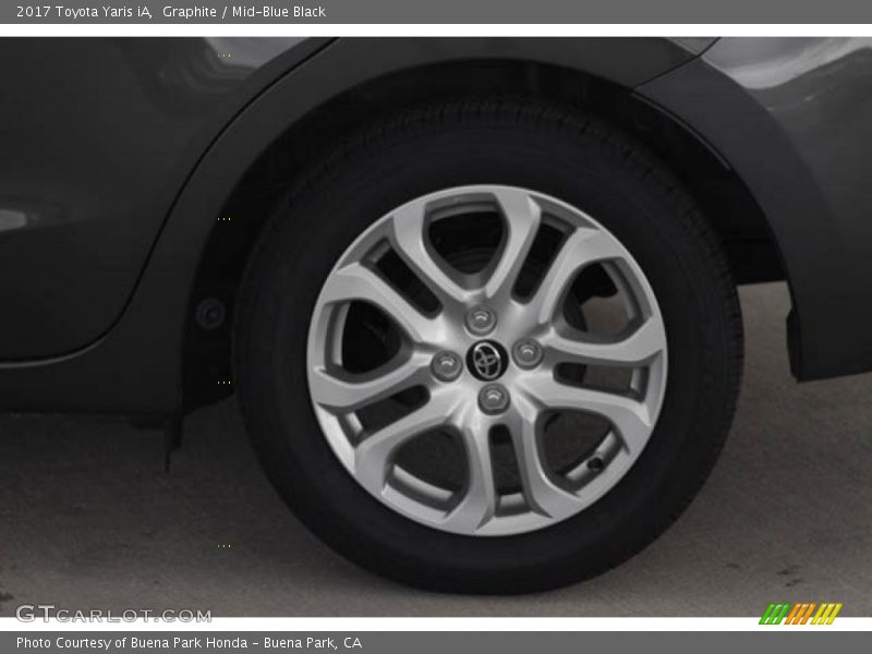Graphite / Mid-Blue Black 2017 Toyota Yaris iA