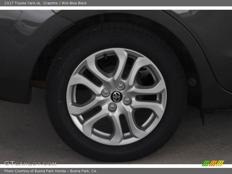 Graphite / Mid-Blue Black 2017 Toyota Yaris iA