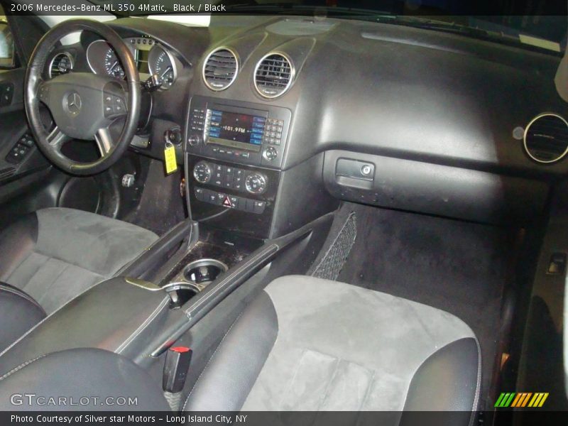 Black / Black 2006 Mercedes-Benz ML 350 4Matic