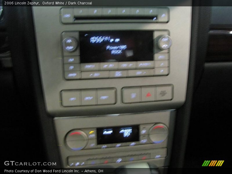 Oxford White / Dark Charcoal 2006 Lincoln Zephyr