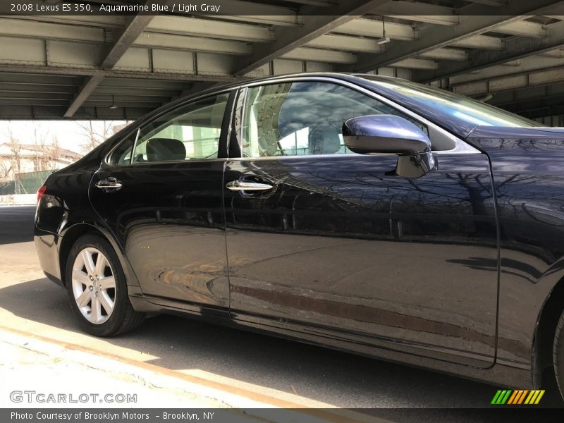 Aquamarine Blue / Light Gray 2008 Lexus ES 350