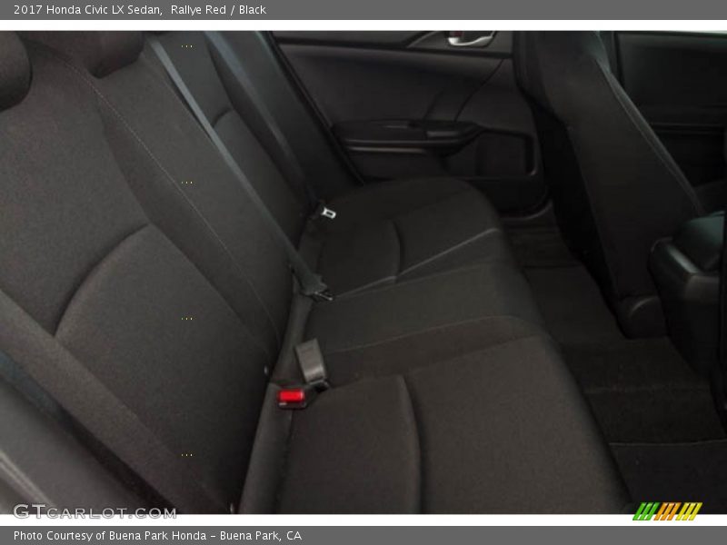 Rallye Red / Black 2017 Honda Civic LX Sedan