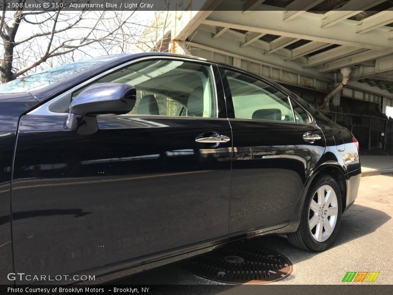 Aquamarine Blue / Light Gray 2008 Lexus ES 350