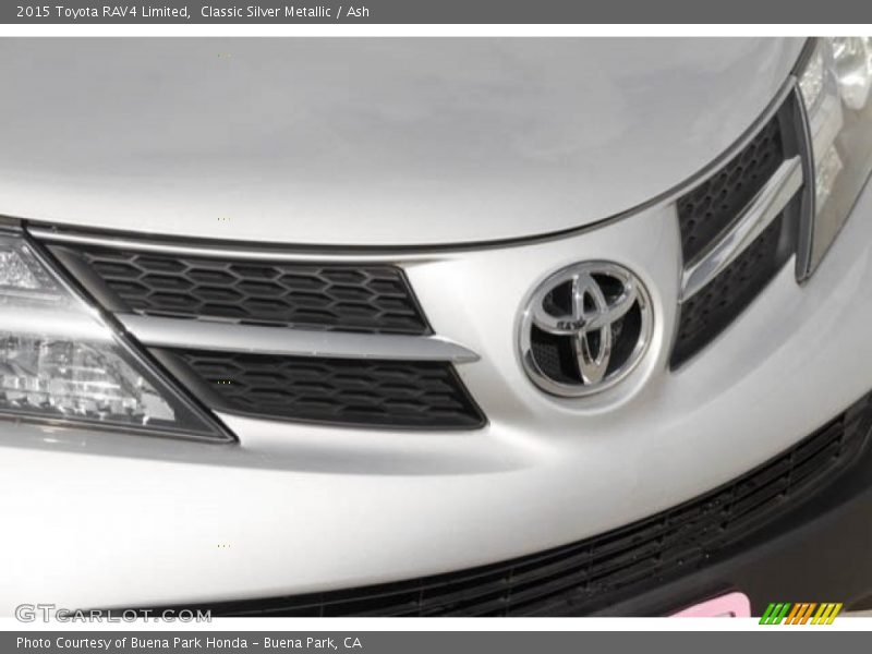 Classic Silver Metallic / Ash 2015 Toyota RAV4 Limited