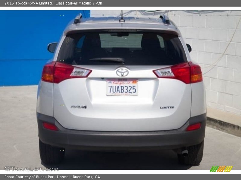 Classic Silver Metallic / Ash 2015 Toyota RAV4 Limited