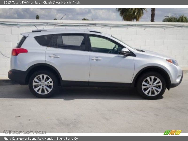Classic Silver Metallic / Ash 2015 Toyota RAV4 Limited