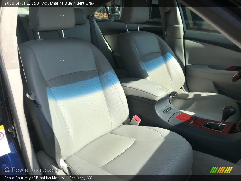 Aquamarine Blue / Light Gray 2008 Lexus ES 350