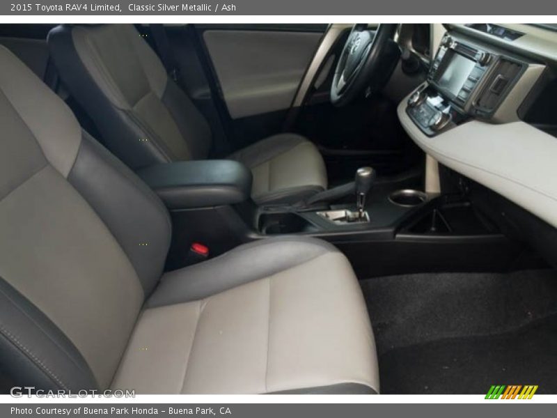 Classic Silver Metallic / Ash 2015 Toyota RAV4 Limited