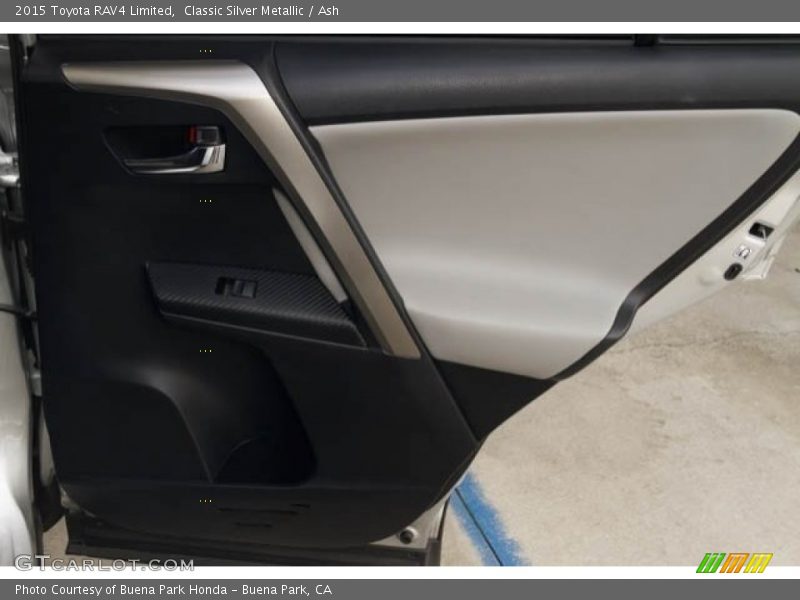 Classic Silver Metallic / Ash 2015 Toyota RAV4 Limited