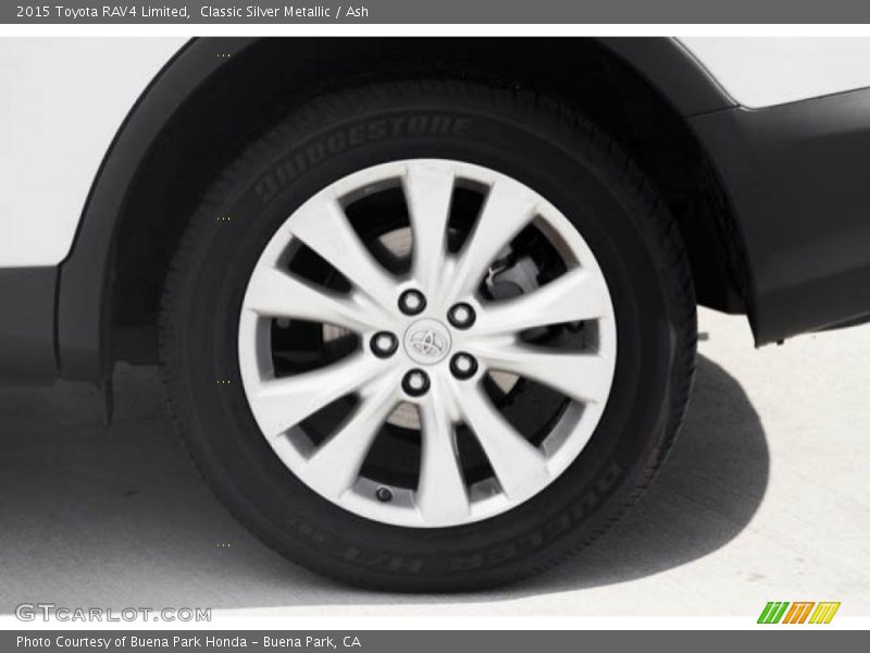 Classic Silver Metallic / Ash 2015 Toyota RAV4 Limited