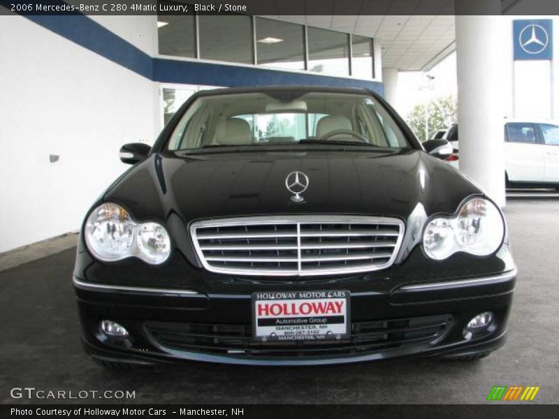 Black / Stone 2006 Mercedes-Benz C 280 4Matic Luxury