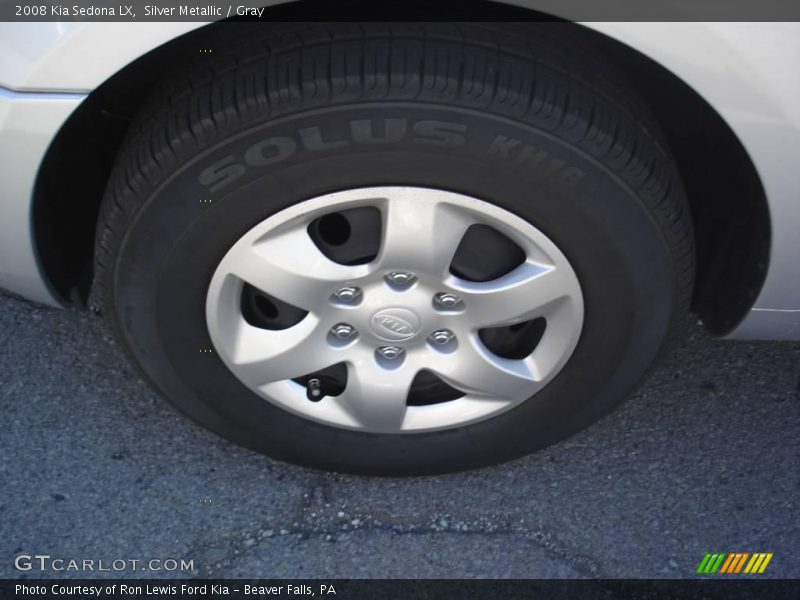 Silver Metallic / Gray 2008 Kia Sedona LX