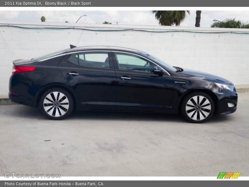Ebony Black / Black Sport 2011 Kia Optima SX
