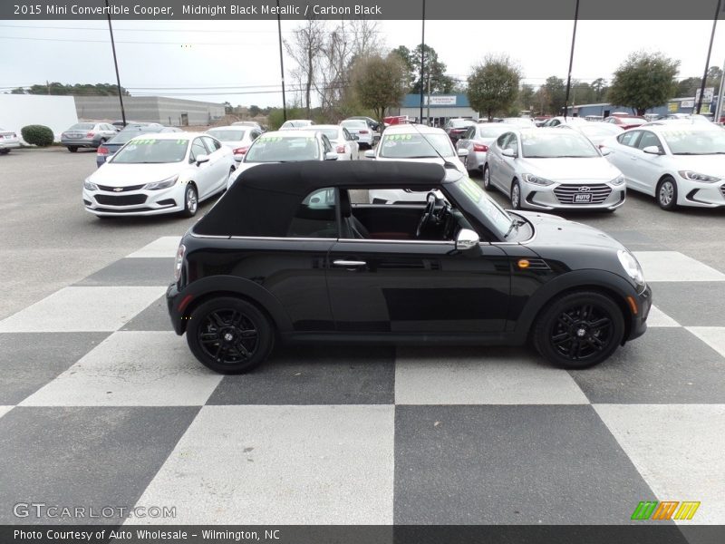 Midnight Black Metallic / Carbon Black 2015 Mini Convertible Cooper