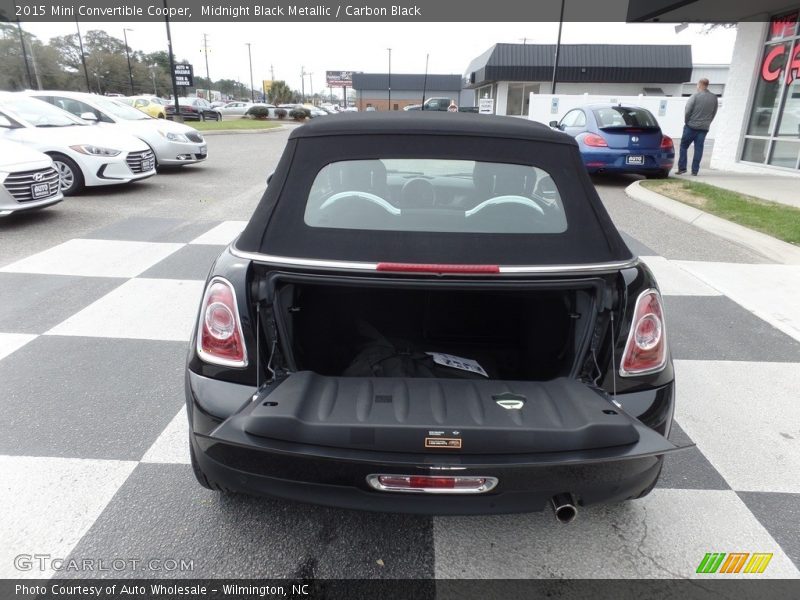 Midnight Black Metallic / Carbon Black 2015 Mini Convertible Cooper