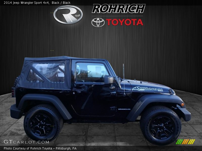 Black / Black 2014 Jeep Wrangler Sport 4x4
