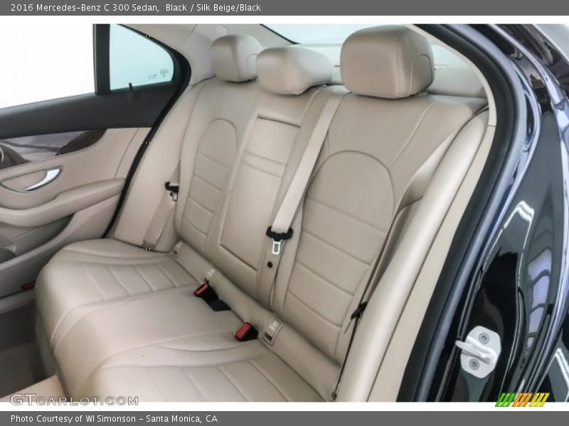 Black / Silk Beige/Black 2016 Mercedes-Benz C 300 Sedan