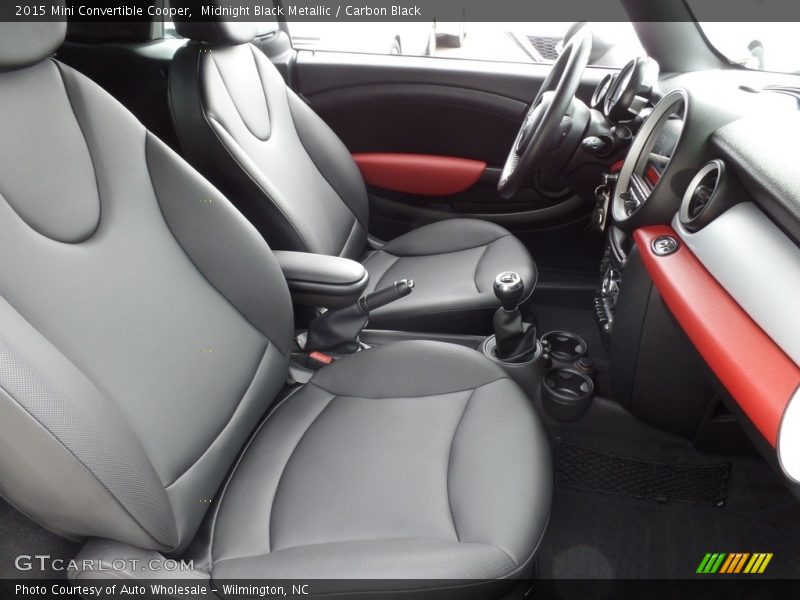 Midnight Black Metallic / Carbon Black 2015 Mini Convertible Cooper