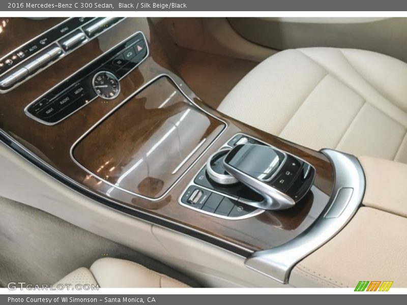 Black / Silk Beige/Black 2016 Mercedes-Benz C 300 Sedan
