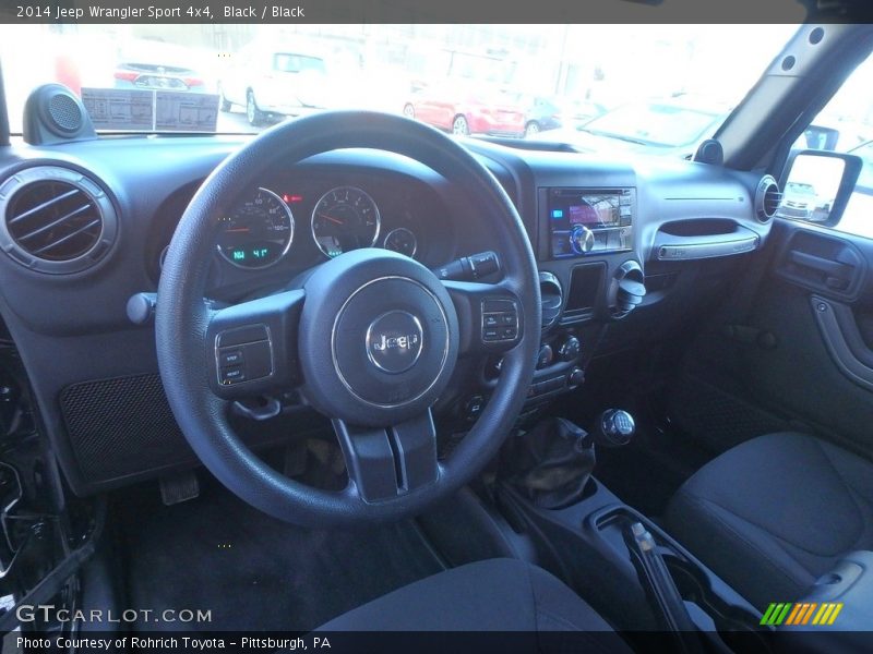 Black / Black 2014 Jeep Wrangler Sport 4x4