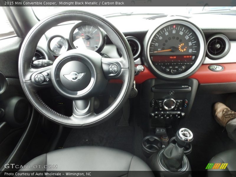 Midnight Black Metallic / Carbon Black 2015 Mini Convertible Cooper